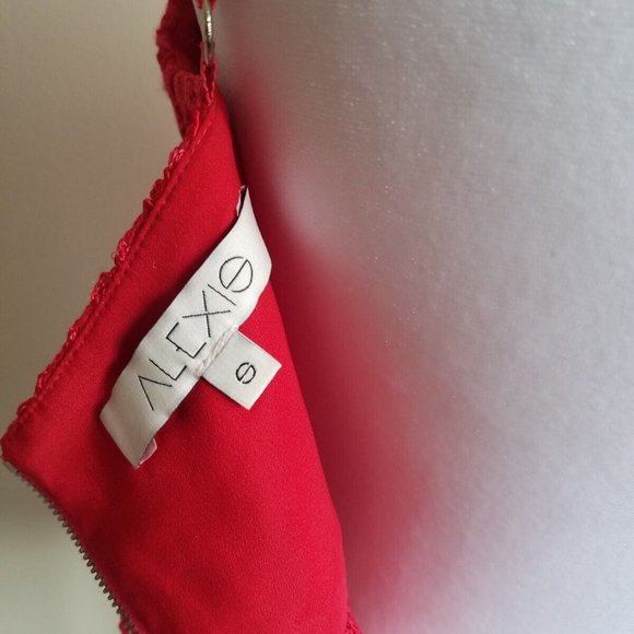 Alexis Red Lace Set Tank Top and Skirt Size S / XS - Picture 14 of 16